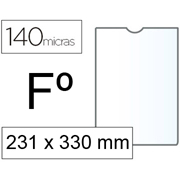 ESSELTE FUNDA PORTACARNET 231x330mm (F) 100-PACK 46014